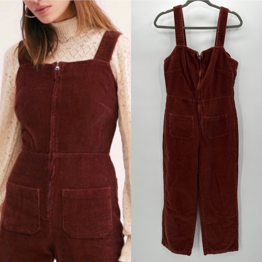 Free People Corduroy Jumpsuit Overalls